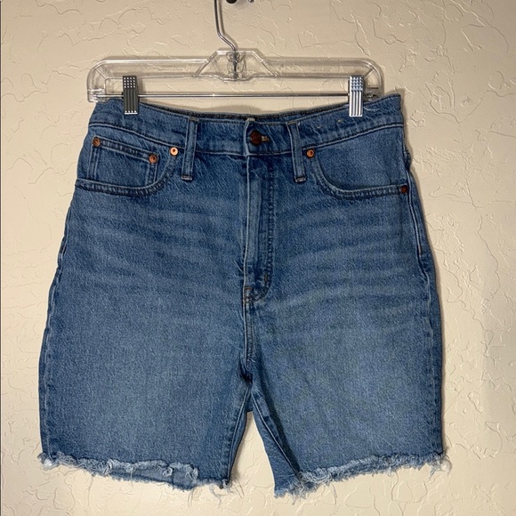 Madewell Pants - Madewell High rise mid length jean shorts